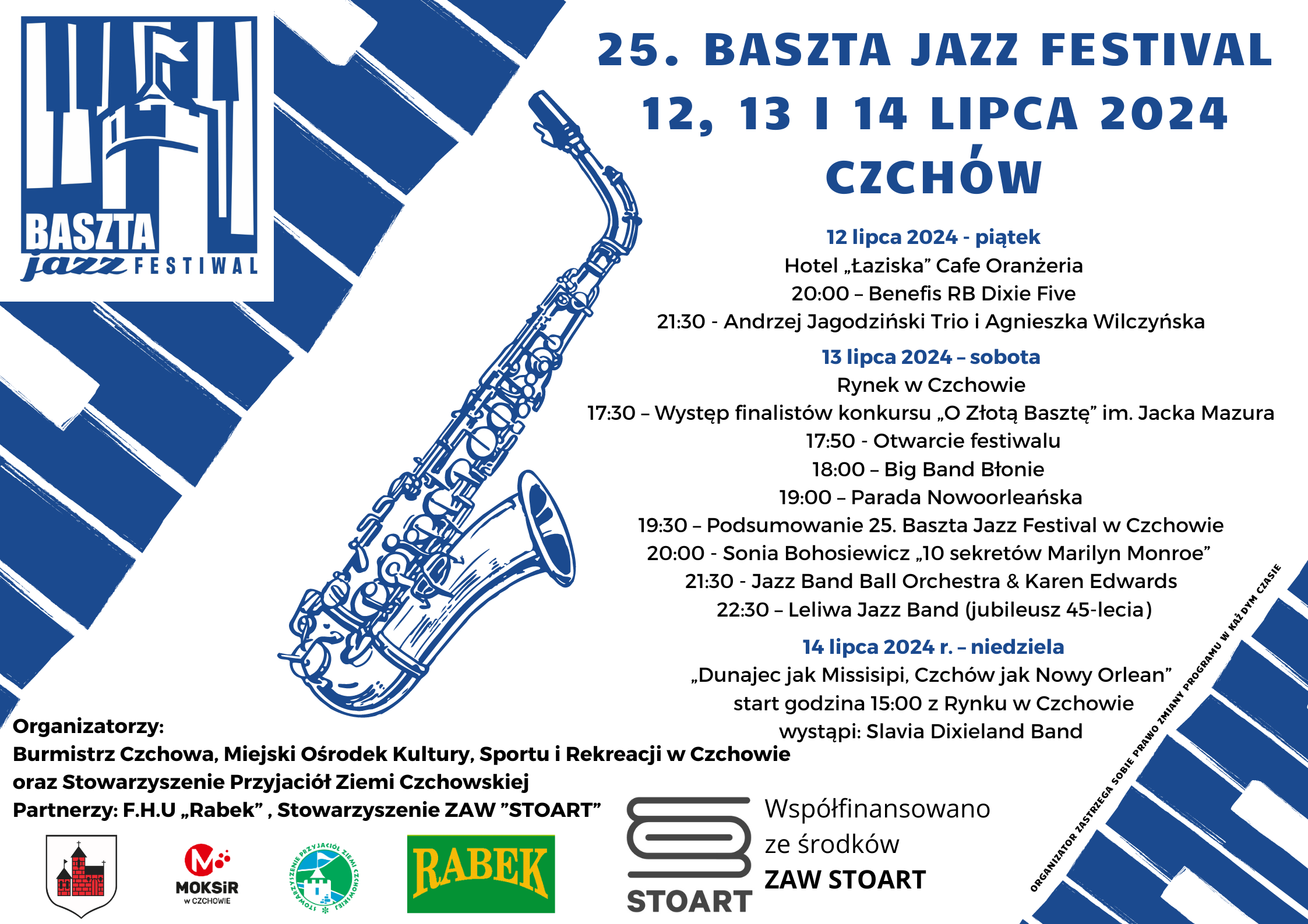 Czchów – 12-14 lipca Baszta Jazz Festival